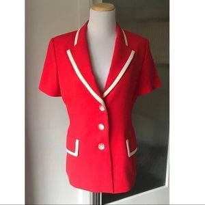Vintage Mable short sleeve blazer